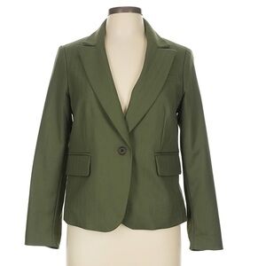Banana Republic Olive Women's Structured Suit Jacket